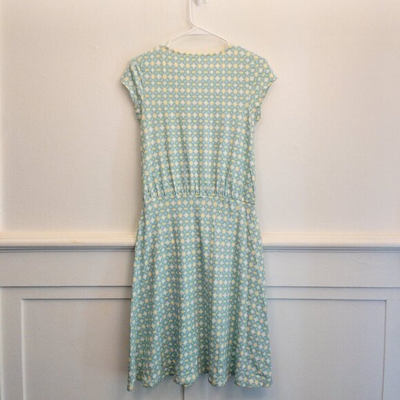 Fossil Vintage-Inspired Geometric Print Midi Dress – Size M - Picture 2 of 3